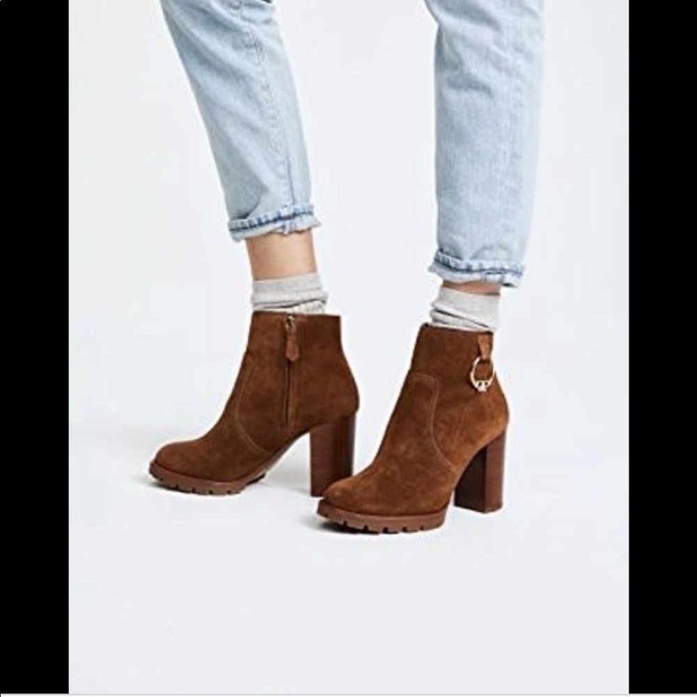 Tory Burch Sofia Lug Sole Bootie